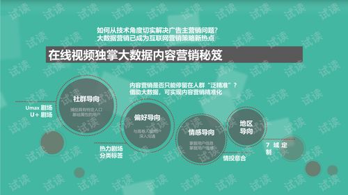 數(shù)字內(nèi)容制作服務(wù)與大數(shù)據(jù)產(chǎn)品營(yíng)銷方案 賦能精準(zhǔn)營(yíng)銷，驅(qū)動(dòng)業(yè)務(wù)增長(zhǎng)